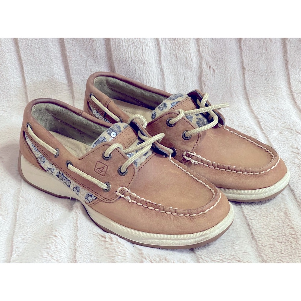Sperry Boat Shoes, Leopard with Sequins